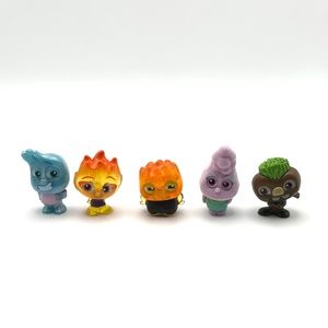 Disney Doorables Series 11 Elemental Character Set Bundle